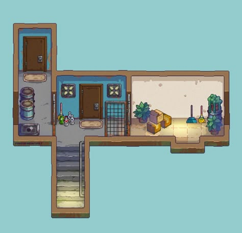 Cute Top Down Pixel Art by nikkiradanart  🐦Twitter: twitter.com/nikkiradanart  📷 Instagram: instagram.com/nikkiradanart  ▶️ Youtube: youtube.com/@nikkiradanart   Commissions Open (◕ω◕✿)  https://nikkiradanart.carrd.co Pixel Art Apartment, Top Down 2d Game, Top Down Pixel Game, Pixel Art Game Assets, Pixel Art Game Design, Home Pixel Art, Pixel Art Interior, Pixel Art Room, Isometric Town