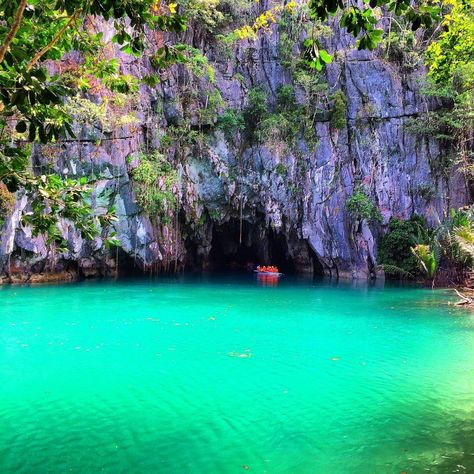 Wanderlust Wednesdays Puerto Princesa Underground River, Puerto Princesa Subterranean River, Puerto Princesa Palawan, Philippines Palawan, Woman Traveling, Underground River, Palawan Island, Philippines Beaches, Best Solo Travel