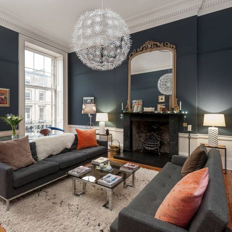 Small Victorian Lounge Ideas, Victorian Living Rooms Ideas, Victorian Contemporary Living Room, Edinburgh Living Room, Modern Victorian Lounge, Georgian Lounge Ideas, Modern Victorian Homes Interior Ideas Living Room, Large Victorian Living Room, Georgian Living Room Modern