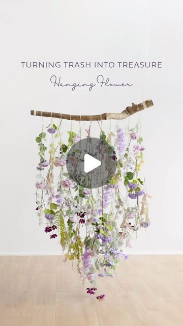 Ling's Moment | Artificial Floral & Wedding Decor on Instagram: "Creating your own wedding decor is easier than you think, especially when you take inspiration from nature itself.  Try this DIY hanging flower arrangement for yourself! . . . . . #lingsmoment #artificialflower #flowerdecoration #diyflowers #instawedding #diywedding #roses #weddingflowers #weddingdecor #weddingplanning #wedding2023 #weddinginspo #weddinginspiration #ohwowyes #ido" Hanging Flower Arrangements, Floral Wedding Decor, Floral Wedding Decorations, Inspiration From Nature, Hanging Flower, Diy Hanging, Insta Wedding, Diy Flowers, Flower Arrangement