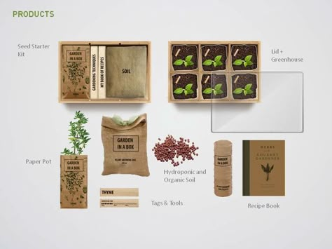 Seed Packaging Design, Eco Packaging Ideas, Seeds Packaging, Eco Packaging Design, Plant Packaging, Packaging Eco Friendly, Plant Business, Paper Pot, Fruit Packaging