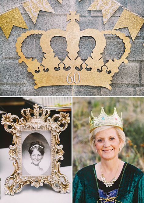 Magnificent Royal 60th Birthday Party // Hostess with the Mostess® Royal Themed Birthday Party, Diy 60th Birthday, 60th Birthday Party Themes, Royal Theme Party, Diy Castle, 60th Birthday Ideas For Mom, Queen Birthday Party, Pillow Cake, Royal Birthday Party