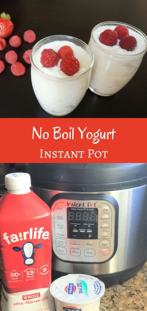 Yogurt Instant Pot, Instant Pot Yogurt Recipe, Keto Approved Foods, Instant Pot Yogurt, Making Yogurt, Cream Trim, Keto Diet Food List, Vegetarian Lunch, Perfect Keto