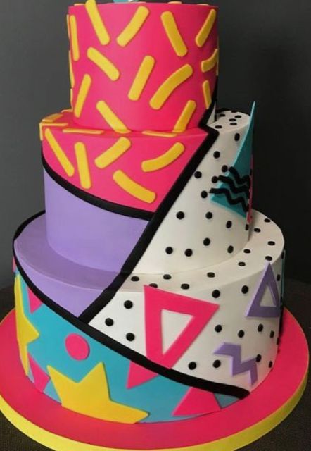 80s Neon Birthday Cake, 90s Cakes Birthday, 80s Birthday Party Theme Cake, Concert Cake Ideas, 80s Birthday Cake For Women, 40th Birthday Ideas For Women 80s Theme, 80s Theme Cake Birthdays, 80s Cake Birthdays, 80s Birthday Cake Ideas