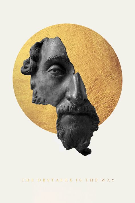 Marcus Aurelius Wallpaper, Philosopher Aesthetic, Treehouse Aesthetic, Marcus Aurelius Art, Meditations Marcus Aurelius, Stoicism Art, The Obstacle Is The Way, Stoic Art, Shapes Collage