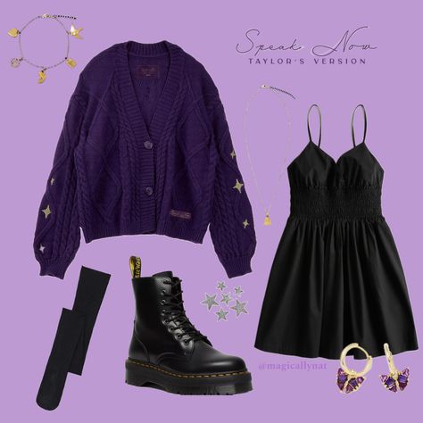 taylor swift outfit mood board with the speak now cardigan Outfit Ideas Cardigans, Speak Now Cardigan, Outfit Mood Board, Everyday Cosplay, Fairy Outfit, Taylor Outfits, Outfit Cardigan, Taylor Swift Tour Outfits, Taylor Swift Speak Now