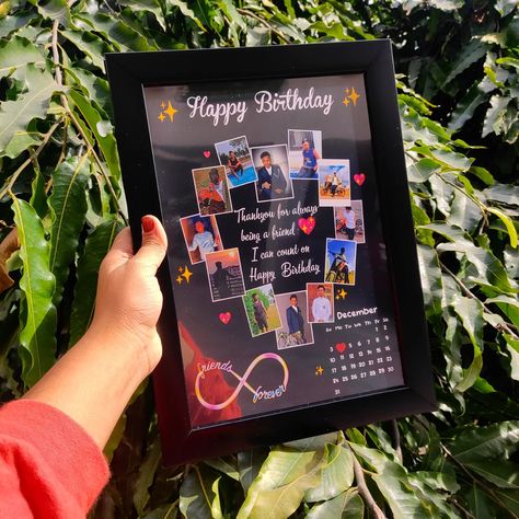 High quality frames for all your gifting purposes❤️ Just at 499/- freeship 💕 But 2 frames for 899/- WhatsApp 9679727880 to place your orders 🫶 #frame #photoframes #framing #memorablegift #handmadegift #valentinesgifts All Photos In One Frame, Gift Photo Frame Ideas, New Frame Design, Birthday Frames Gift, Photo Frames For Birthday Gift, Photo Birthday Gift Ideas, A3 Frame Ideas, Birthday Gift Frame Ideas, Pic Frame Design