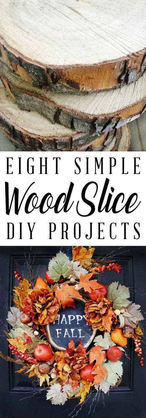 Eight Simple Wood Slice Projects Log Rounds Projects, Round Tree Slices Ideas, Aspen Wood Projects, Tree Rounds Crafts Wood Slices, Round Wood Projects, Wood Round Projects, Diy Wood Rounds Projects, Wood Rounds Crafts Diy Projects, Round Wood Crafts