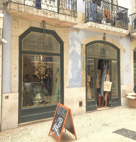 The 7 best vintage, second hand shops and markets in Lisbon Lisbon Shopping, Cool Shops, Lisbon Fashion, Portugal Vacation, Portugal Travel Guide, Greece Vacation, Second Hand Shop, Treasure Hunting, Real Vintage