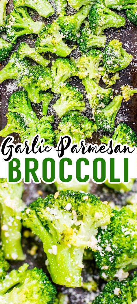 Garlic Parmesan Broccoli, Parmesan Broccoli Recipes, Frozen Broccoli Recipes, Broccoli Recipes Side Dish, Parmesan Roasted Broccoli, Broccoli Side Dish, Parmesan Broccoli, Garlic Broccoli, Broccoli Bake