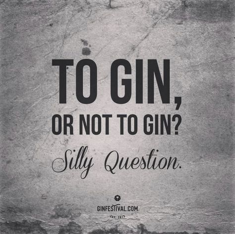 Gin Funny Quotes, Gin Quotes, Wine Jokes, Alcohol Quotes, Gin Tasting, Silly Questions, Serious Quotes, Crazy Quotes, Bio Quotes