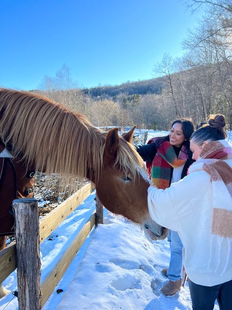 horse aesthetic horse farm winter outfit east coast winter Farm Winter Outfit, Farm Outfit Aesthetic Winter, Winter Country Aesthetic, Vermont Aesthetic Outfit, Winter Farm Aesthetic, East Coast Winter Outfits, Vermont Aesthetic, East Coast Winter, Pets Illustration