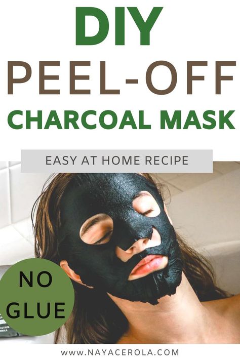 If you are looking for a good face mask that can help you get rid of black head, it is safe to use and you can make it at home, i have a simple recipe for a peel-off charcoal mask that you can make with only 3 ingredients and it works!!! At Home Peel Off Face Mask, Homemade Peel Off Face Mask Diy, Face Mask Recipe Peel Off, Black And White Head Removal Face Masks, Activated Charcoal Face Mask, Activated Charcoal Mask, Charcoal Peel Off Mask, Blackhead Mask, Natural Face Mask