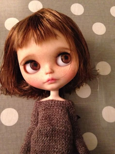 Blythe Doll, Big Eyes, New Post, Brown Hair, On Tumblr, Dolls, Tumblr, Hair