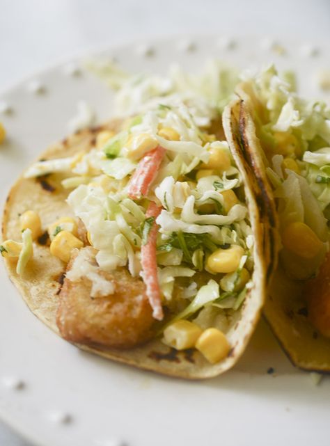 Jump to Recipe·Print Recipe If you’re a fan of fish tacos like me, you’re going to love how easy it is to make these tacos! I dislike recipes that require you to make every single element that goes into a taco like pico de gallo, salsa, slaw mix, or shit even making your own breaded […] Fish Tacos With Frozen Breaded Fish, Frozen Fish Recipes, Easy Fish Taco Recipe, Weight Watcher Recipes, Fish Tacos With Cabbage, Breaded Cod, Breaded Fish, Cilantro Corn, Frozen Fish Fillets