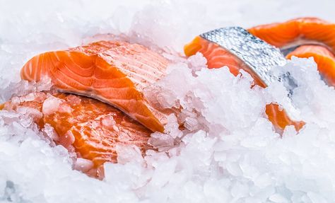 Seafood Dinner Recipes, Seafood Dish Recipes, Frozen Fish, Salmon Farming, Raw Salmon, Coconut Ginger, Ginger Sauce, Healthy Fish, Fatty Fish