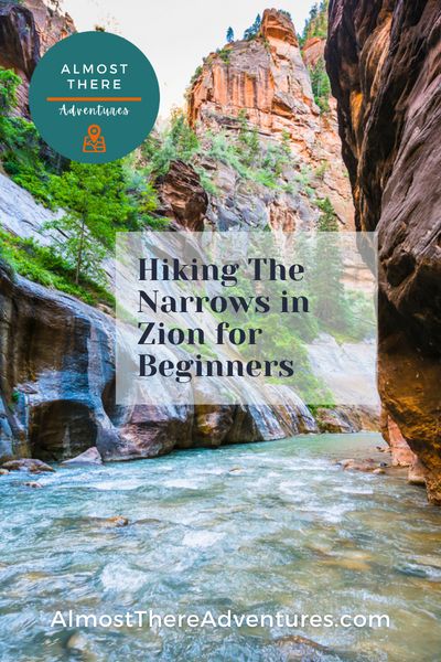 A complete guide for hiking The Narrows with kids or beginners. Gear list, navigating advice, and maps to hike The Narrows in Zion National Park. Narrows Zion National Park, Hiking The Narrows, Aesthetic Hiking, The Narrows, Gear List, Hiking Pictures, Backpacking Hiking, Summer Hiking Outfit, Hiking Aesthetic