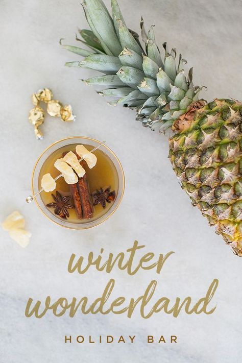 Winter Wonderland Holiday Bar #winterwonderland #holiday #chirstmas #entertaining #bar #party Sip And Shop, Holiday Party Drinks, Christmas Party Drinks, Drink Stations, Winter Entertaining, Holiday Bar, Holiday Drink, Winter Parties, Christmas Entertaining