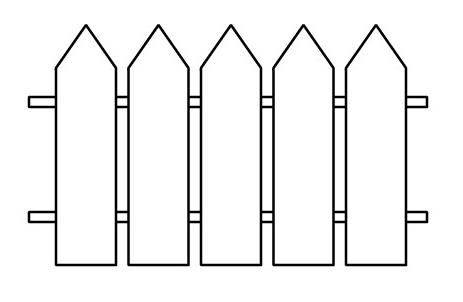 fence Picket Fence Template Free Printable, Fence Coloring Page, Cardboard Fence, Fence Template, Fence Clipart, Fence Drawing, Classroom Organization High School, Kids Barn, Kindergarten Party