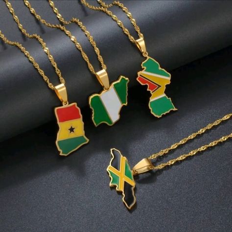 Shein country necklaces DM me to buy #fyp #fypシ #viral #trending #jewellry #streetwear #shein #jamaica #nigeria #ghana #guinea Country Necklaces, Country Necklace, African Necklace, 1 Aesthetic, Women Pendant, Watches Women Fashion, Creative And Aesthetic Development, Fashion Poses, Grunge Outfits