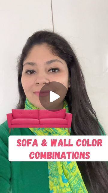 Sonika Khurana Sethi on Instagram: "Sofa & Wall Combinations! 
Comment 👇 for Free Handbook especially curated by me with loads of color combinations! 
.
.
.
.
.
.
.
#colorcombinations #sofa #interiordesign #homedesignideas #homedesignideas #homesweethome #coloraza

(Sofa & wall color combinations, color combinations, interior design)" Pink Sofa Wall Colour, Color Themes For Living Room, Sofa Colour Combinations Living Rooms, Color Combinations Interior Design, Sofa Color Combination Living Rooms, Color Combinations Interior, Sofa Colour Combinations, Living Room Color Combination, Room Color Combination