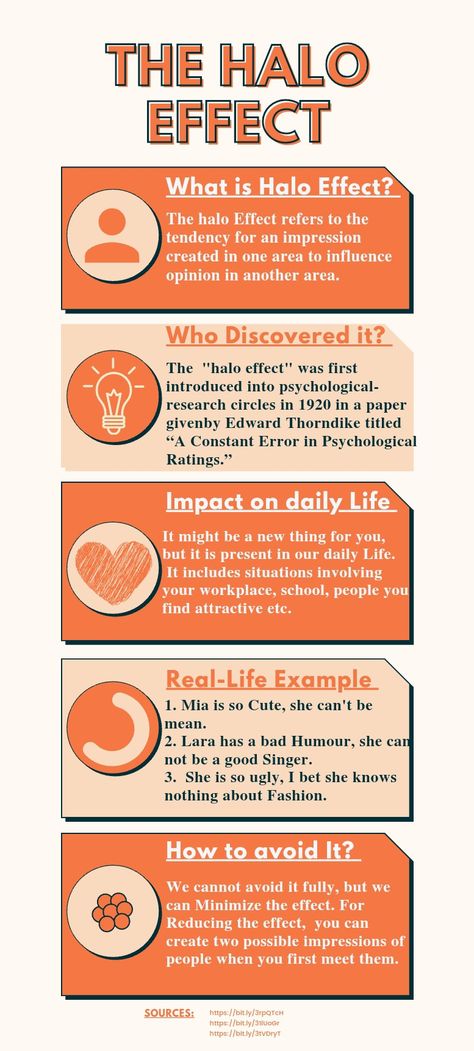 Halo Effect, Coginitive Bias, Psychology, Daily Psychology, Our Human Brain Halo Effect Psychology, Philosophy Notes, Writing Details, Psychology Facts About Love, Fun Facts About Love, Counseling Tips, Learning Psychology, Reading People, Facts About Dreams