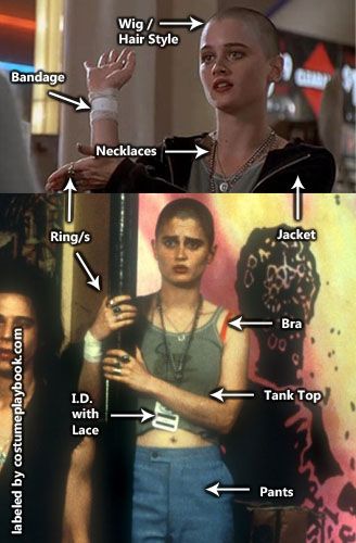 Love the details! Dress up as Debra from Empire Records. Full guide: http://costumeplaybook.com/movies/empire-records/4596-debra-costume-outfit/ Deb Empire Records, Debra Empire Records, Empire Records Outfits, Empire Records Aesthetic, Forget Her, Costume Guide, Empire Records, Robin Tunney, Shave My Head