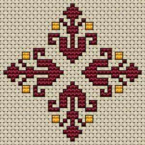 Stitches Pattern, Cross Stitch Border Pattern, New Flowers, Flowers Colorful, Motif Pattern, Pola Kristik, Embroidery Book, Cross Stitch Patterns Flowers, Pola Sulam