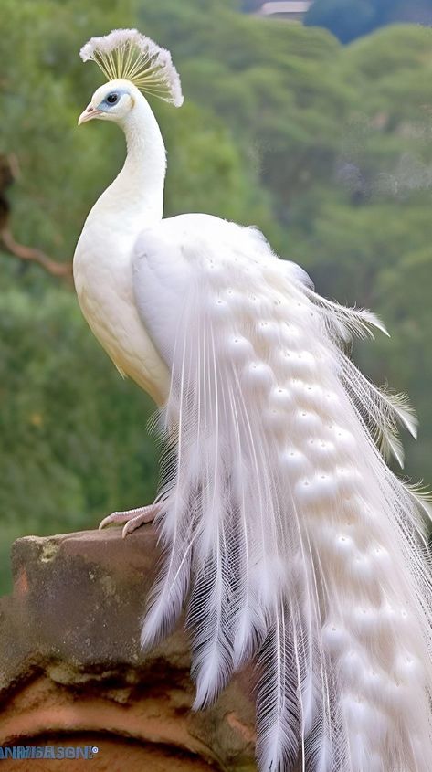 Picoke Bird Photo, Picoke Bird, Forever Wallpaper, Albino Peacock, Birds Photography Nature, Peacock Images, Peacock Photos, Peacock Pictures, White Peacock