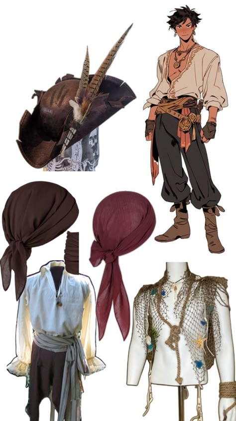 Pirate Male Costume, Male Pirate, Pirate Halloween Costumes, Pirate Halloween, Pirate Costume, Mens Costumes, Halloween Costumes, Character Design, Style Inspiration