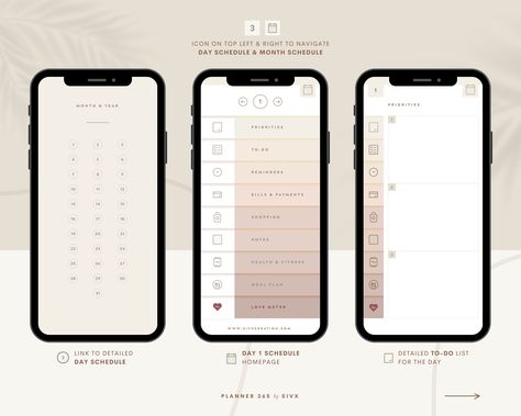 Excited to share this item from my #etsy shop: Digital Mobile Planner, Digital Pocket Planner, iPhone Digital Planner, Android Digital Phone Planner, Plan Your Day - Peach Mode #phoneplanner #digitalplanner #weeklyplanner #dailyplanner #everythingplanner #budgetplanner #smartphoneplanner #pocketplanner #androidplanner Planner Setup Ideas, Phone Planner, Interactive Calendar, Planner Writing, Digital Phone, Planner Setup, Plan Your Day, Productivity Apps, Setup Ideas