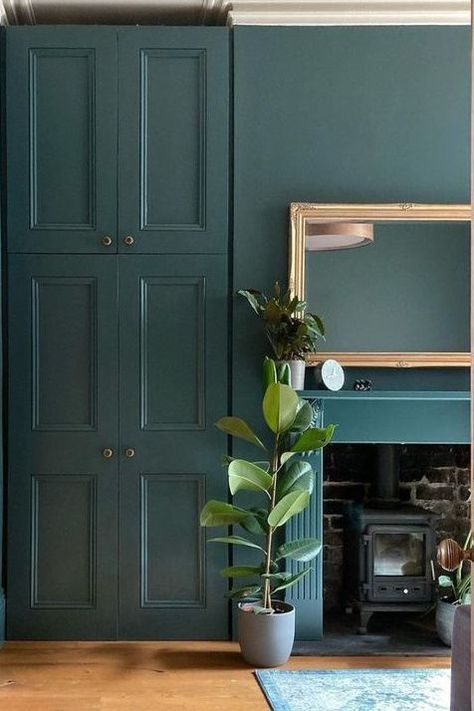 Farrow & Ball on Instagram: “#InchyraBlue or #DeNimes? Head to our stories to vote for your favourite! 📷 1: @1894home, 2: @stephmaran #FarrowandBall” Boy Changing Table, Farrow And Ball Inchyra Blue, Inchyra Blue, Hal Decor, Farrow And Ball Paint, Blue Furniture, Wall Exterior, Farrow And Ball, Blue Living Room