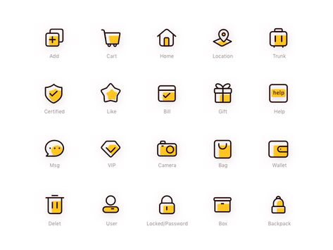 icon set ideas, icon set inspiration, icon design ideas, icon design inspiration Icon Sets Design, Icon Inspiration Design, Vector Photoshop, Website Icon, Icon Inspiration, Designer Logos, Icon Set Design, Design Art Nouveau, Portfolio Fashion