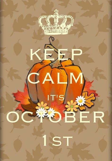 October 1st Quote, Hello October Images, The Pumpkin Queen, Calm People, October Images, New Month Wishes, Nostalgic Halloween, New Month Quotes, October Quotes