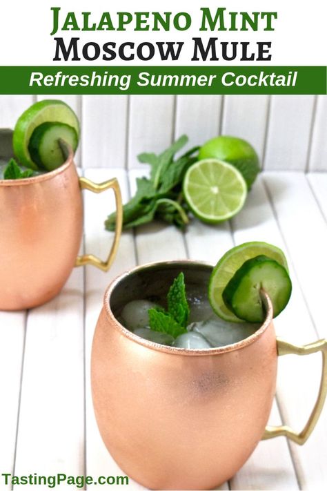 Moscow Mule Receita, Mule Variations, Moscow Mule Recipes, Vegan Cocktails, Moscow Mule Recipe, Healthy Mexican Recipes, Mule Recipe, Refreshing Summer Cocktails, Healthy Mexican