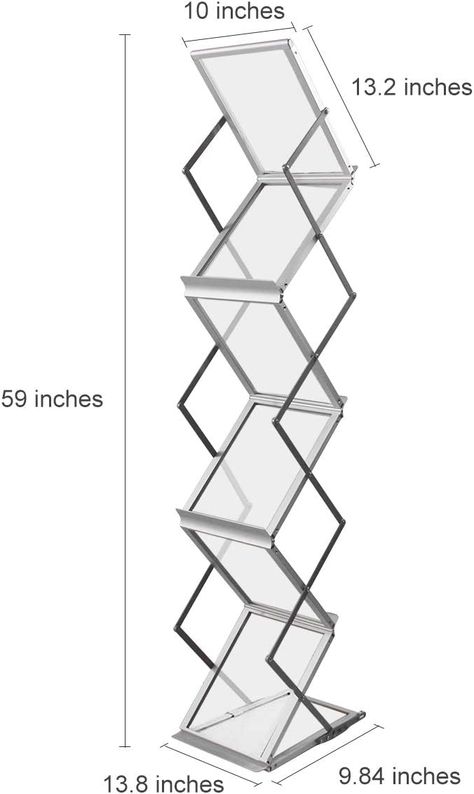 Amazon.com : HUAZI Foldable Magazine Rack Brochure Stand Catalog Literature Rack Portable 6 Pockets with Carrying Bag for Trade Show Exhibitions Office Retail Store : Office Products Brochure Stand, Bag Rack, Office Products, Trade Show, Carry On Bag, Retail Store, Fun Bags, Magazine Rack, Exhibitions