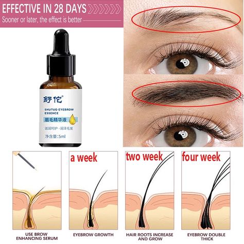 Eyebrow Makeup, Hair Growth, Eyebrows, Eyelashes, Serum, Better Living, Makeup, Hair, Make Up