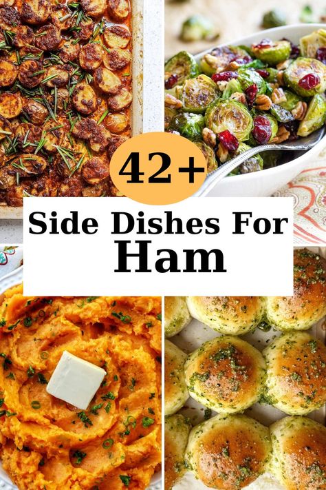 What to Serve With Smoked Ham: 42 Best Side Dishes Smoked Zucchini, Ham Side Dishes, Honey Glazed Parsnips, Raisin Sauce For Ham, Leftover Pork Loin Recipes, Easy Broccoli Casserole, Whipped Sweet Potatoes, Side Dishes For Ham, Roasted Ham