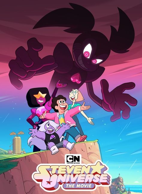 Steven Universe Poster, Universe Poster, Steven Universe The Movie, Cartoon Network Studios, Steven Universe Movie, Tv Musical, Universe Movie, Film Netflix, Steven Universe Gem