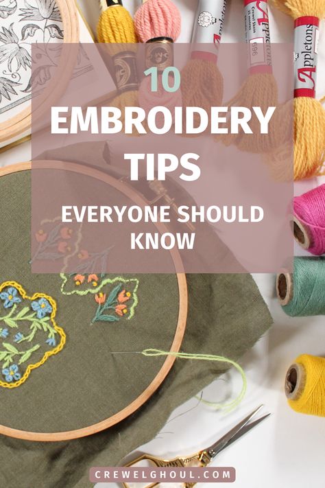 Beginner Embroidery Tips Kitchen Embroidery Designs, Embroidery Artists, Kitchen Embroidery, Boredom Busters For Kids, Machine Embroidery Tutorials, Statement Pillow, Ith Machine Embroidery, Embroidery Tips, Beginner Embroidery