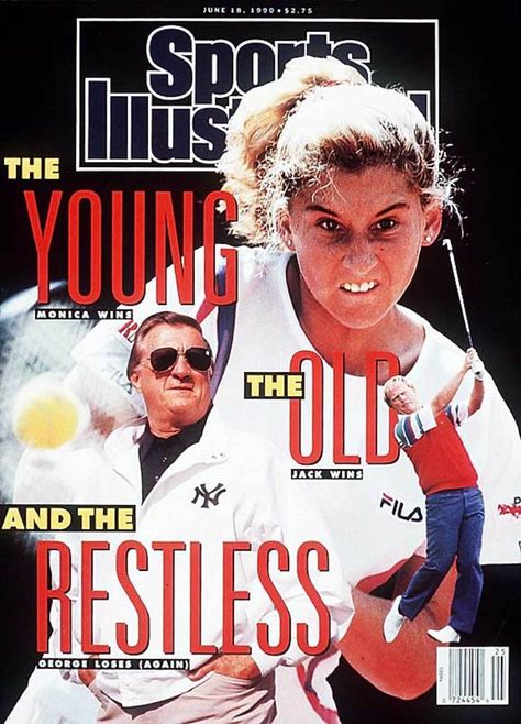 Monica Seles, Sports Illustrated Cover, Virginia Slims, Chris Evert, Sports Illustrated Covers, Illustrated Magazine, Jack Nicklaus, French Open, Summer Olympics