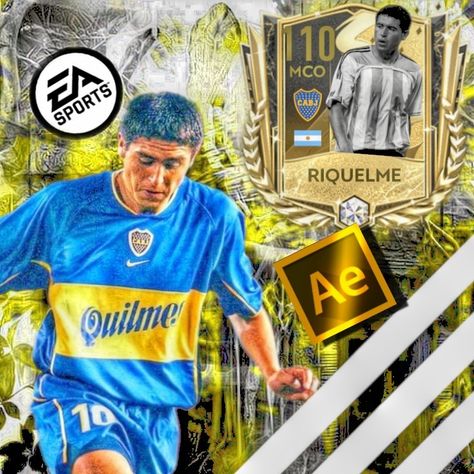 Riquelme Perfil 4K By Me Ea Sports, كريستيانو رونالدو, Tik Tok, Sports