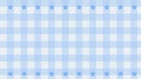 aesthetic pastel blue with star gingham, checkers, plaid, checkerboard wallpaper illustration, perfect for wallpaper, backdrop, postcard, background, banner Pastel Gingham Background, Pastel Blue Banner Aesthetic, Pastel Blue Pc Wallpaper, Pastel Blue Background Landscape, Blue Plaid Aesthetic, Cute Blue Backgrounds Aesthetic, Cute Wallpapers Landscape, Pastel Blue Desktop Wallpaper, Blue Aesthetic Background Landscape