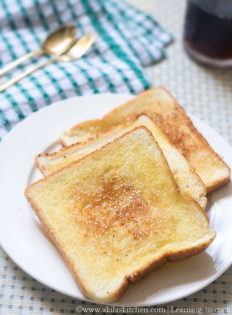 Bread Toast Recipes, Easy Toast, Sugar Bread, Indian Bread, Bread Toast, Last Saturday, Baking Mixes, Bread And Butter, British Food