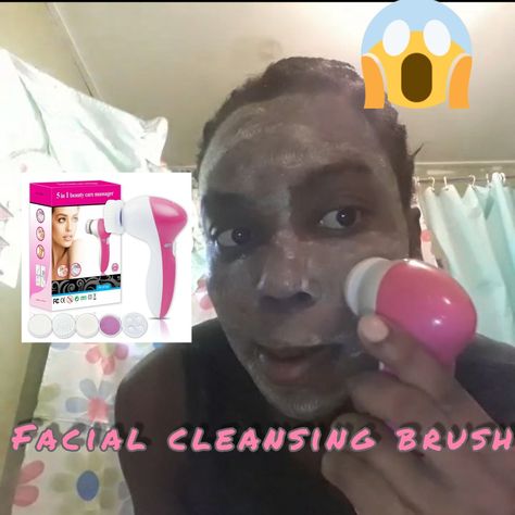 This is the facial brush / Cleanser to give you that soft skin Face Cleansing Routine, Face Cleaning Routine, Electric Facial Cleanser, Facial Brush Cleanser, Facial Cleansing Device, Facial Brushes, Derma Roller, Facial Cleansers, Facial Cleansing Brush