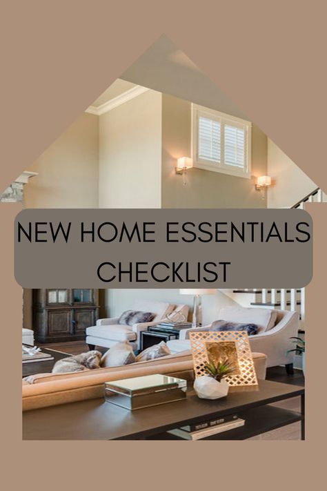 IT'S TIME TO MOVE INTO YOUR NEW HOME! WE CREATED A CHECKLIST FOR YOU TO FOLLOW ALONG WITH! LET'S MAKE SURE YOU HAVE EVERYTHING YOU NEED FOR YOUR NEW HOME! WE HAVE ALL YOUR ESSENTIALS FOR YOUR CLEANING, KITCHEN, BEDROOM, BATHROOMS, AND MORE ! #SHOPPINGLIST #FREEPRINTABLE #NEWHOME #FIRSTAPARTMENT #ESSENTIALS New Home Essentials List, Layout Small Bedroom, Small Kitchen Renovation Ideas, Small Living Room Decor Apartment, Small Kitchen Counter Decor, Cozy Small Living Room Decor, Home Essentials List, Organization Small Kitchen, New Home Essentials Checklist