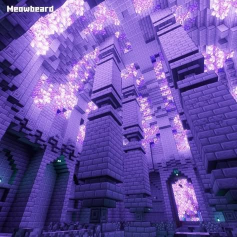 Minecraft fondo cuadro wallpaper game fanart construcción arquitectura casa juego Vaporwave Minecraft Builds, Minecraft Nether Castle Ideas, Cyberpunk Minecraft Skin, Minecraft Nether House Ideas, Minecraft Moat, Minecraft Blue Builds, Minecraft Amythest Build, Minecraft Crystal Build, Minecraft Prismarine