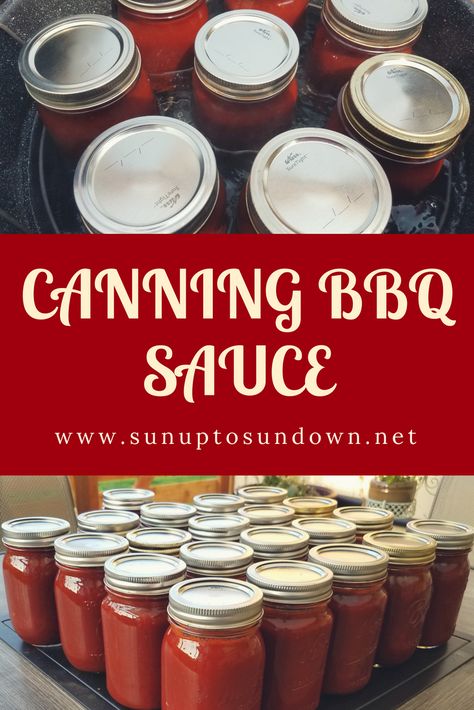 Fun Canning Recipes, Canning Gravy, Canning Bbq Sauce Water Bath, Canning Recipes Meals, Canned Bbq Sauce, Sauce Canning Recipes, Canning Bbq Sauce, Canning Sauces, Canning Water