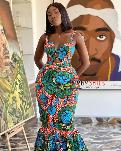 Ankara Elegant Dress Styles, Ankara Dress Styles With Corset, Long Fitted Gown Ankara, Latest Ankara Styles For Women, Latest Ankara Corset Long Gown Styles, Corset Chitenge Dress, Ankara Fashion Styles, Ankara Corset Dress Styles 2022, Ankara Dress Designs