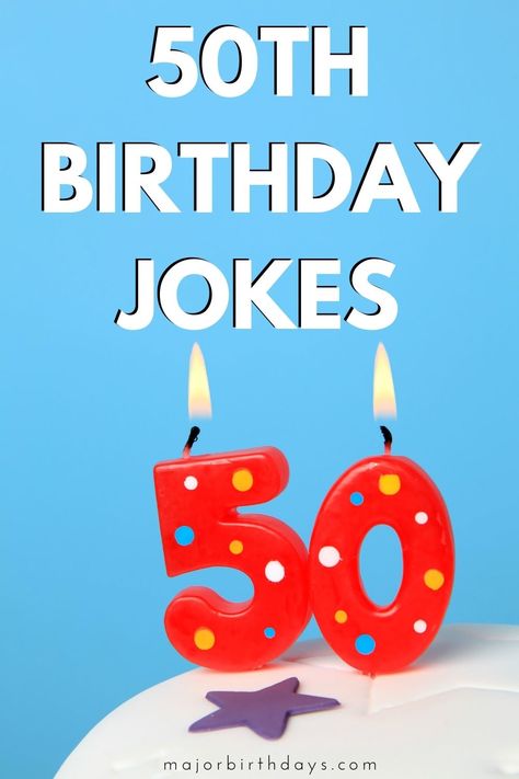 Fun Roasting Jokes for 50th Birthday – Major Birthdays Old Jokes Birthday, Funny 50th Birthday Ideas For Women, 50th Birthday Memes Funny, Funny 50th Birthday Ideas, Turning 50 Quotes, 50th Birthday Funny Quotes, Old Man Jokes, 50th Birthday Wishes, Party Jokes